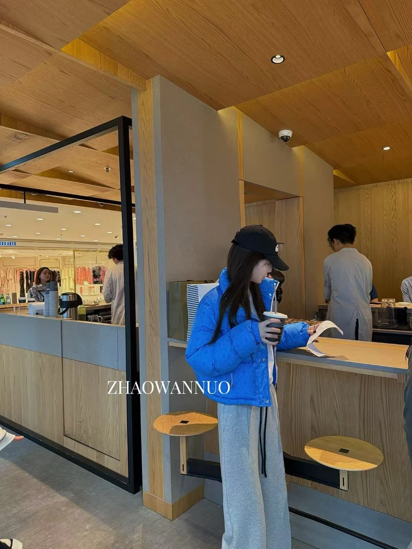 ZHAO WANNUO 丨 24秋冬灰色修身显瘦直筒休闲卫裤NC0008