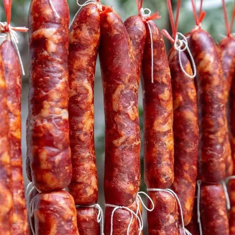 湖北随州农家纯手工制作1斤土香肠