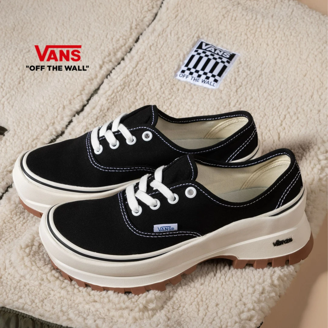 VANS范斯   Authentic Vibram DX合作款厚底帆布鞋VN0A5JLW6BT