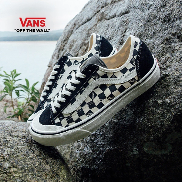 VANS范斯Style 136 DeconVR3棋盘格学院风经典潮流板鞋BX91KP