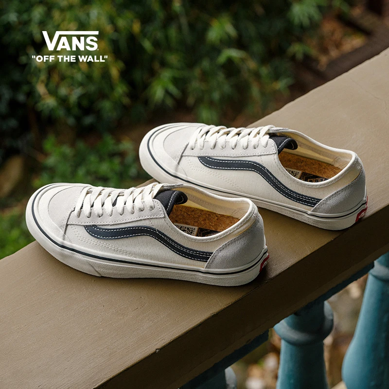 VANS范斯 Style136 VR3白武士潮流经典休闲简约板鞋VN0A4BX9KIG