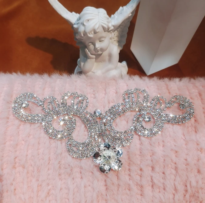 满钻系列花朵波浪钻条diy辅料SF076