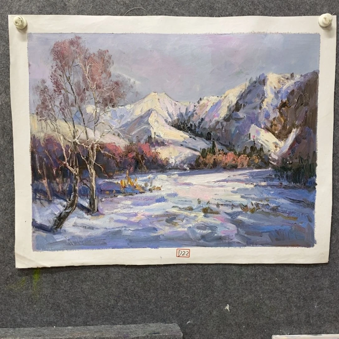 绘画风景油画作品欣赏