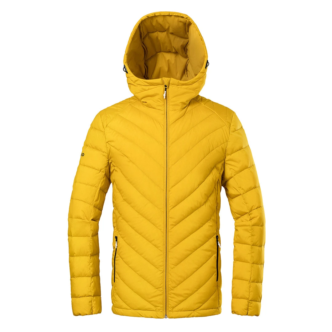 TOREAD/探路者羽绒服秋冬户外保暖超轻羽绒衣外套男士连帽防风