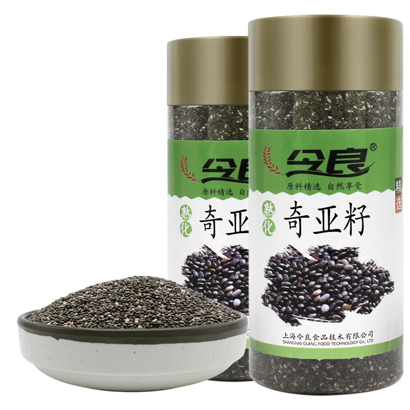 今良熟化奇亚籽冲饮代餐饱腹高膳食纤维冲泡墨西哥奇亚籽即食