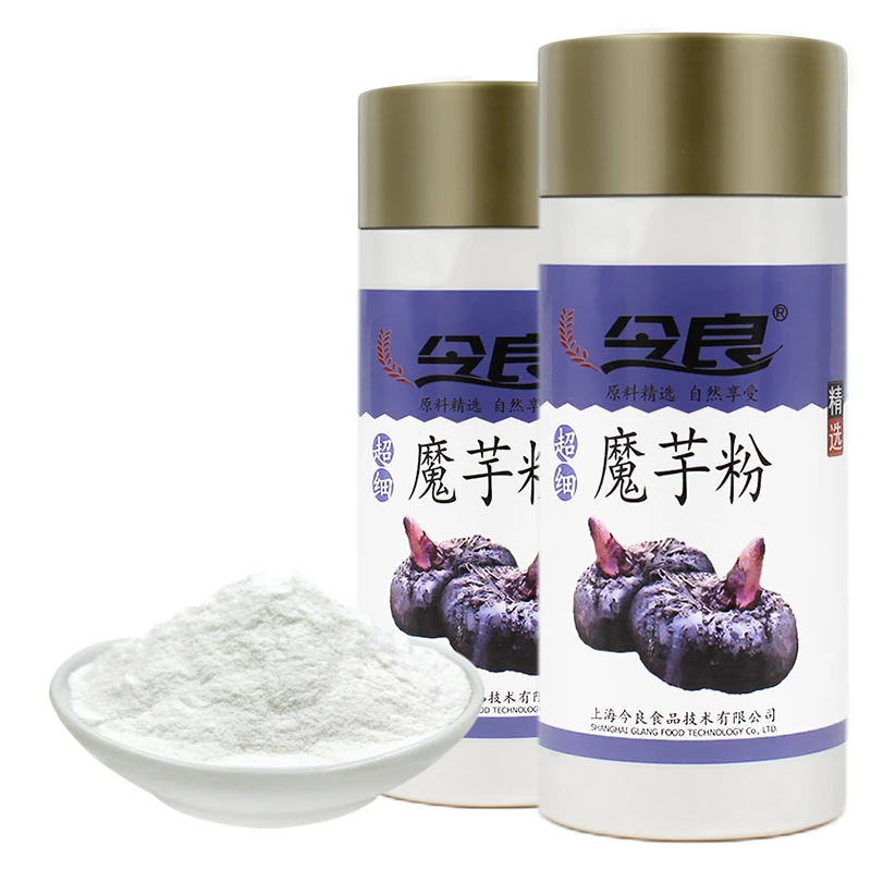 今良超细魔芋粉200g罐装纯化魔芋微粉魔芋胶魔芋豆腐原料SC认证