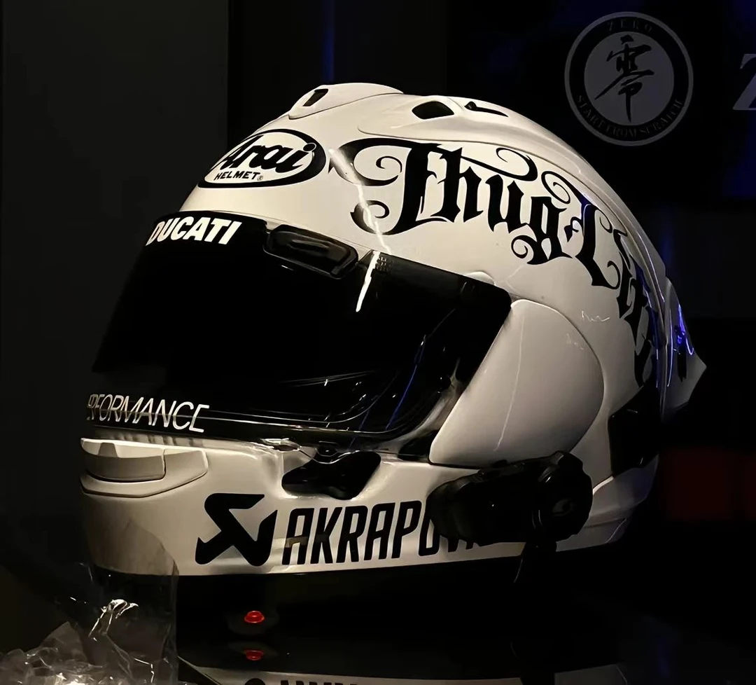 适用ARAI头盔尾翼RX7XNE0XDASTRO-GX镜片日夜通用极光镜片电镀银