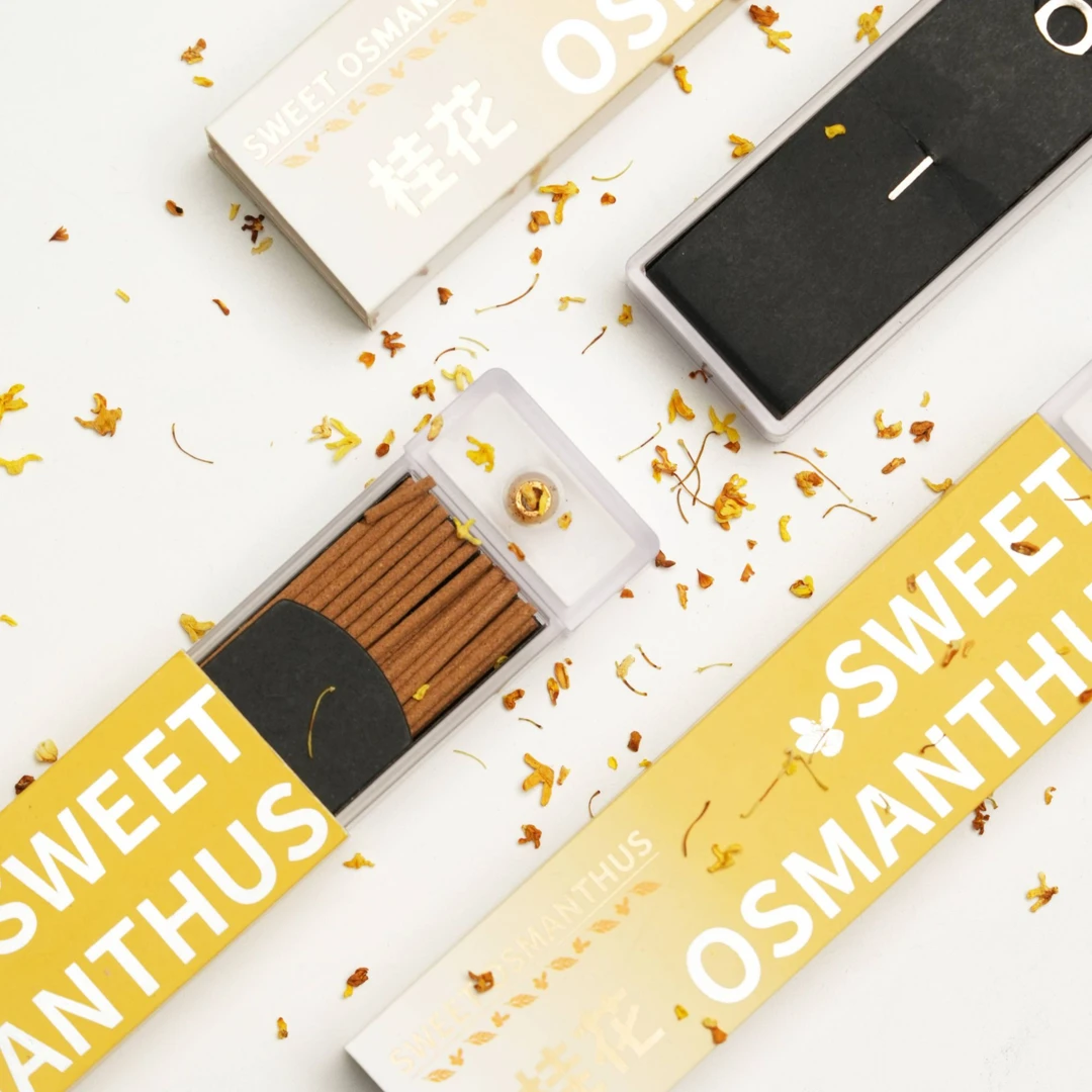 【咸宁桂花·线香】秋冬睡眠熏香家用室内香薰香氛线香5克10.5cm装