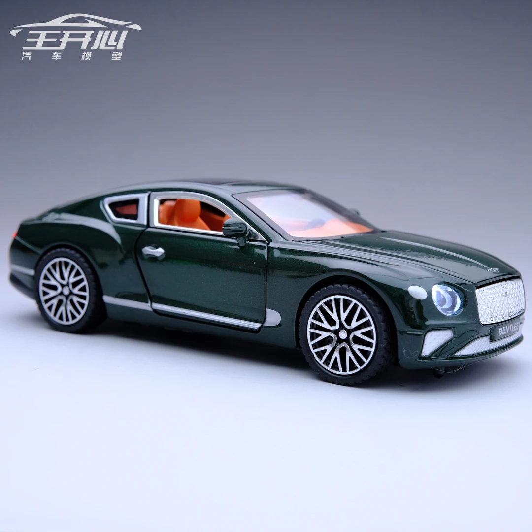 宾利欧陆GT 豪华仿真合金 跑车 汽车模型 创意高档精品 摆件收藏