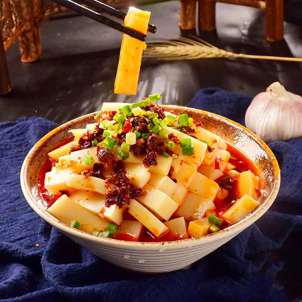 湖南湘西芙蓉镇米豆腐手工制作0添加好吃凉拌入味方便净含量家乡