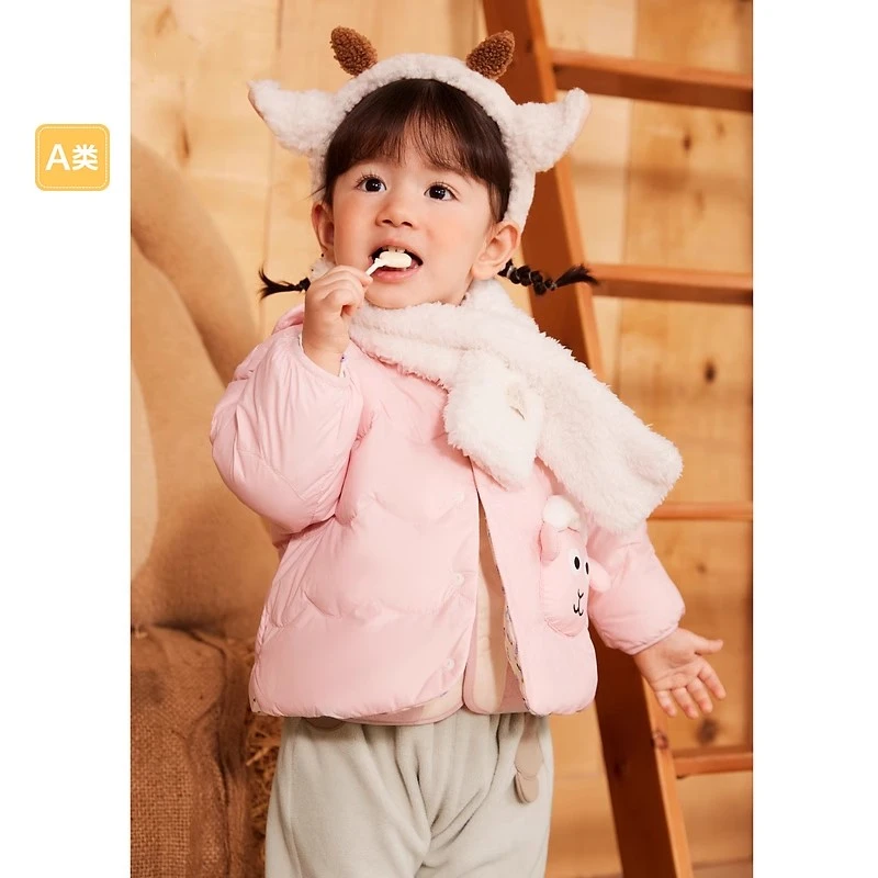 【商场同款】幼童羽绒服小童宝宝轻薄羽绒秋冬内搭外套卡通造型