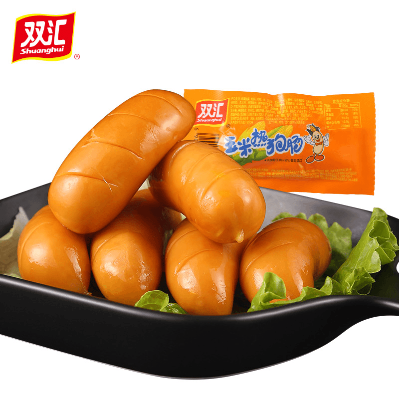 双汇玉米热狗肠香辣香脆肠40g零食小吃美味火腿肠