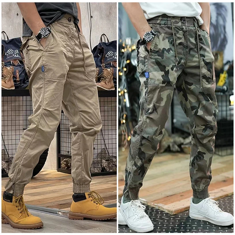 679/A679迷彩/8679/9679休闲束脚男士潮流工装裤夏季经典酷帅男裤