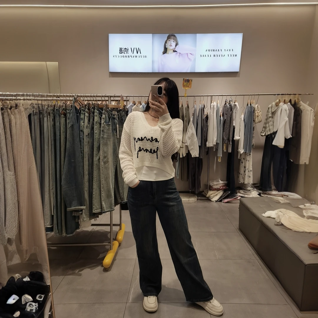 秋季新款洋气减龄镂空针织吊带背心两件套上衣