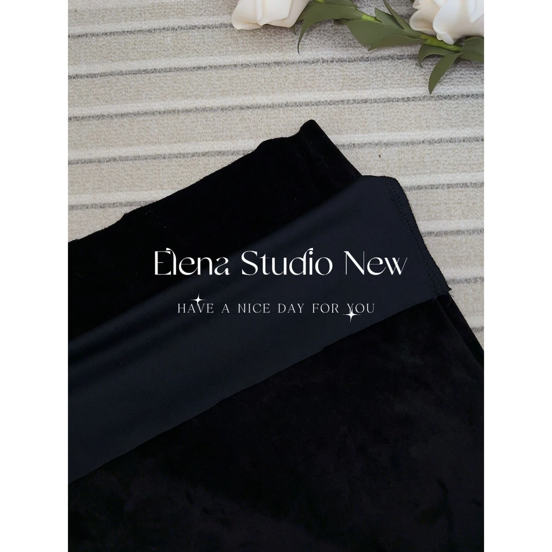 大甜甜【黑丝绒薄款】休闲裤气质百搭长裤KZ252401