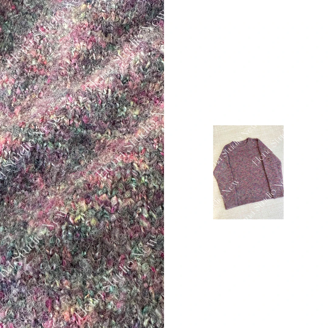 【N O退N O换】大甜甜【绚丽糖果】设计感温柔风高订套头气质毛衣