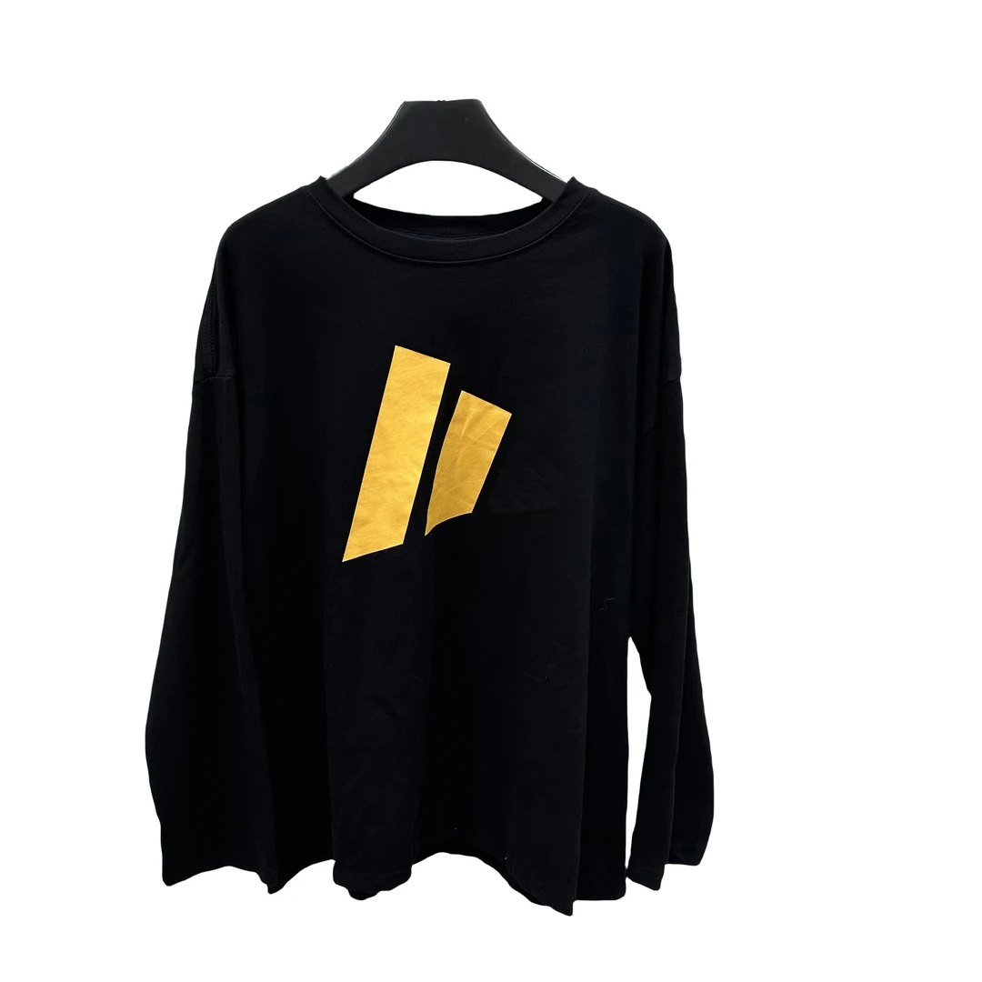 时尚休闲宽松印花长袖T恤