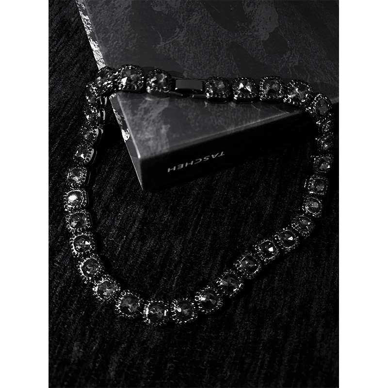 合金玻璃项链 龙叨叨新款潮流时尚高级感轻奢百搭气质锁骨链