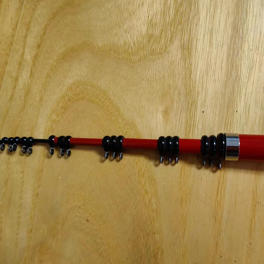 玉兔手作硬调鱼竿（3.6米—3.9米）摇肌杆不带摇肌