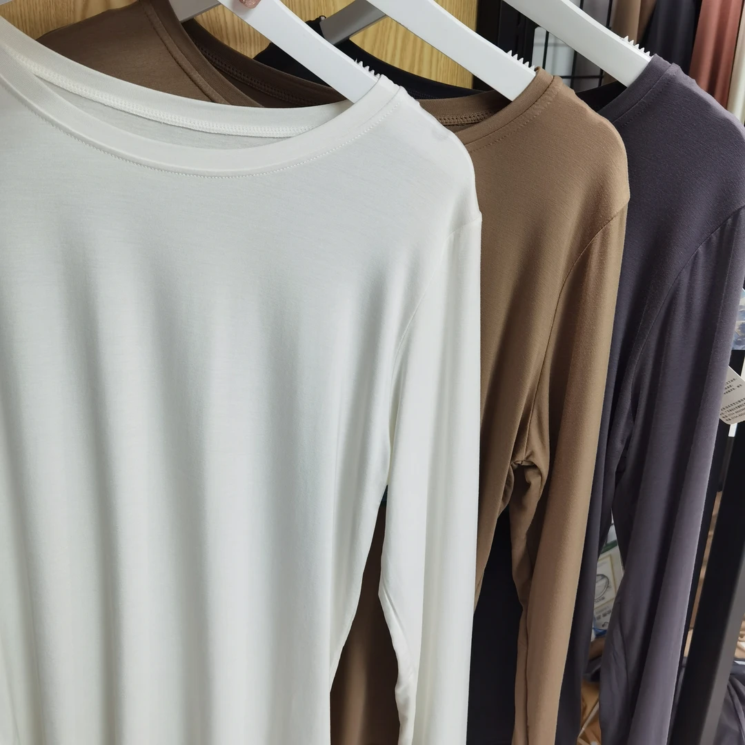 临时    女士百搭潮流芦荟圆领面膜衣