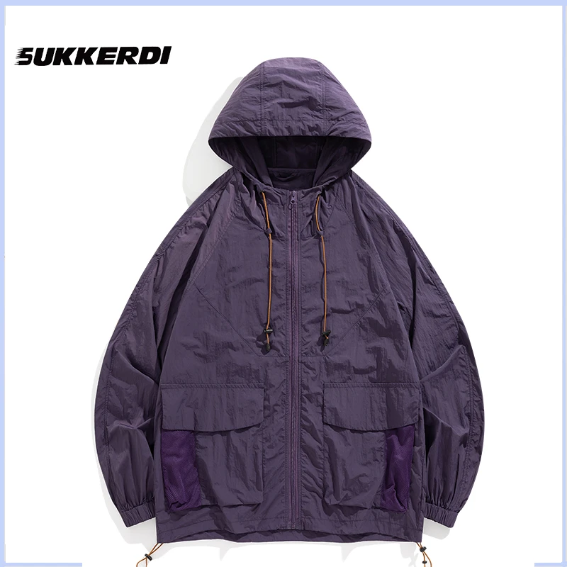 SUKKERDI/速凯迪UPF50抗紫外线夏日户外情侣潮牌防晒衣防晒服外套