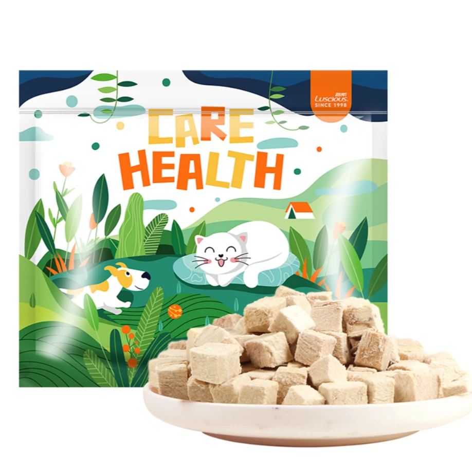 路斯冻干鸭肉粒猫零食宠物鸭胸肉冻干成幼猫营养猫粮磨牙猫咪零食