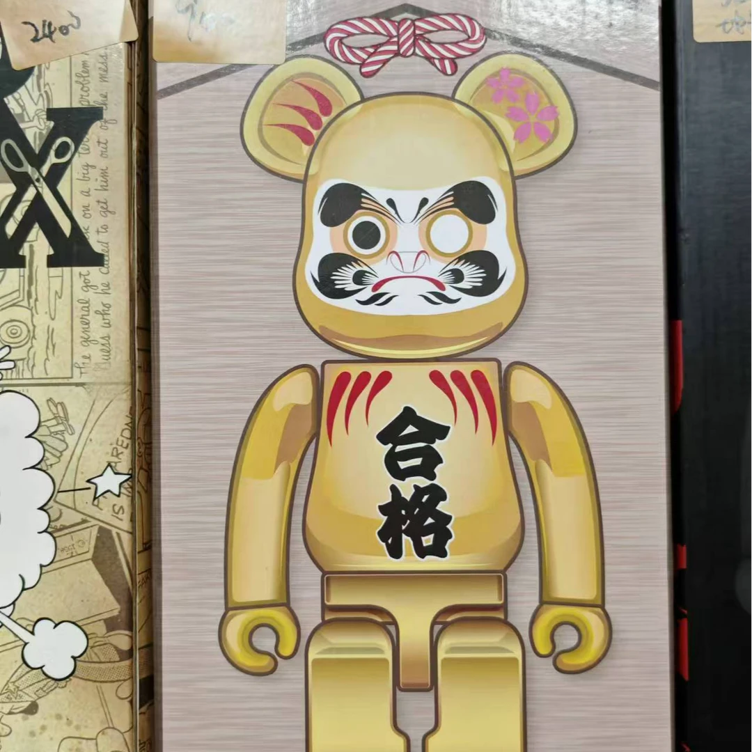 Bearbrick 达摩系列（地狱达摩、合格达摩、MESEM东京限定）400%玩具