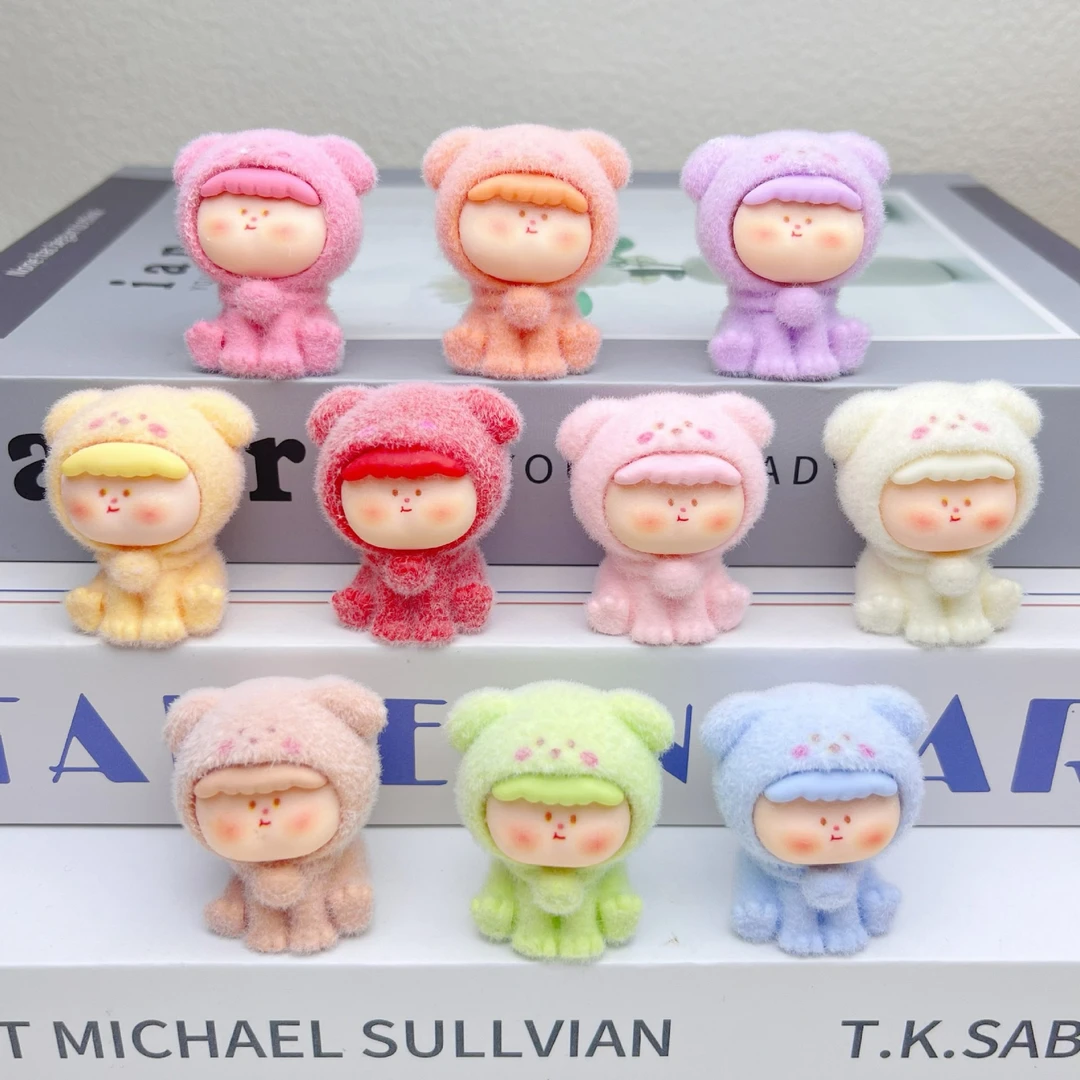 【木木家潮玩铺】九宫格双许愿植绒铃铛狗超奶配色手工diy