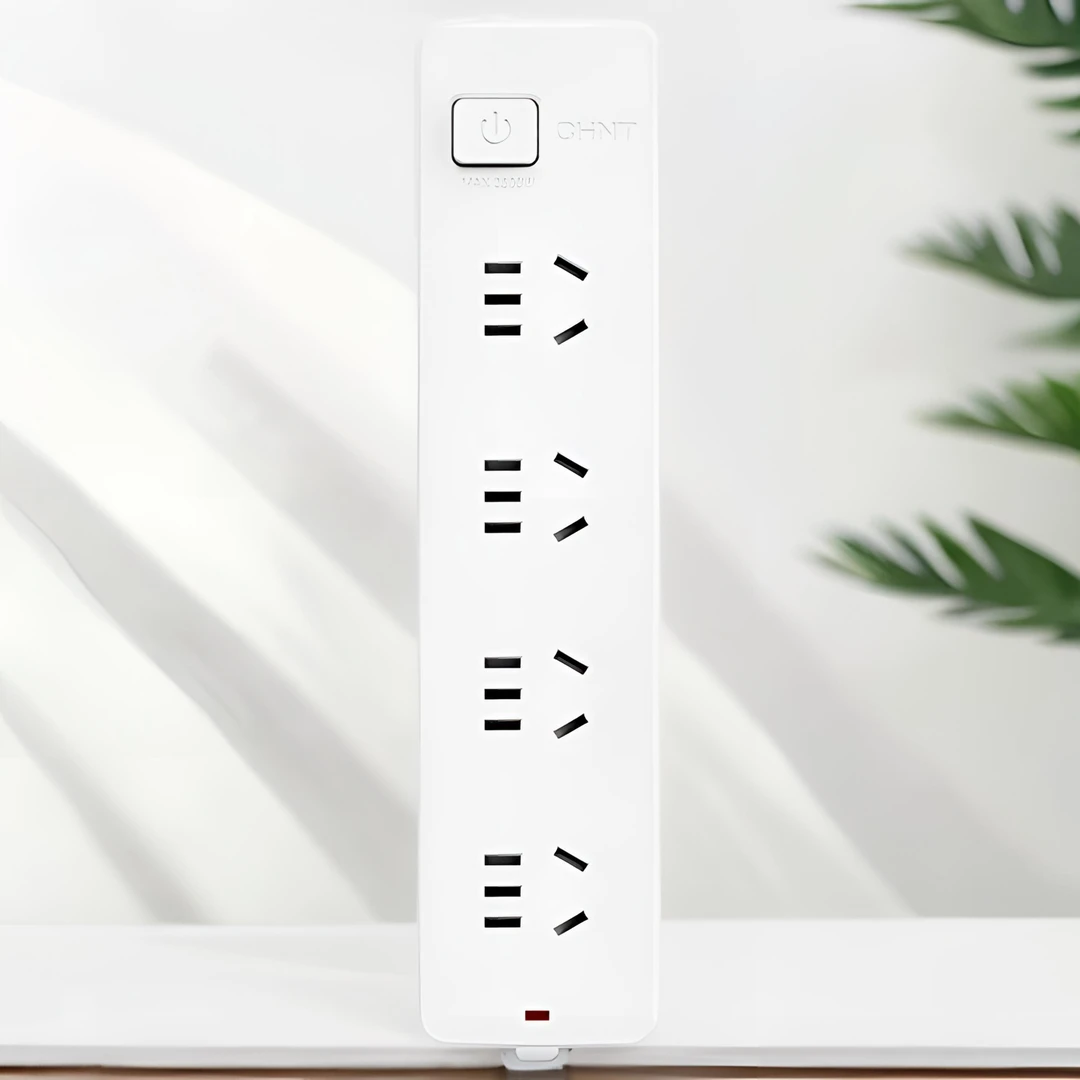 带线四位五孔插拔铜芯阻燃耐高温加粗线芯耐用插排接线板家用宿舍