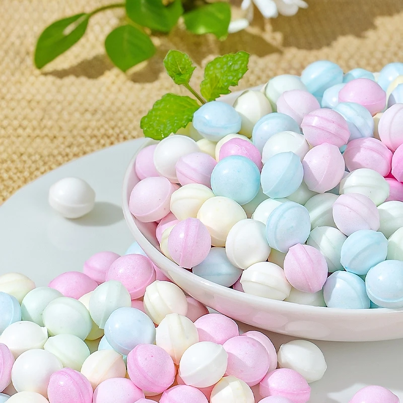 迎宾薄荷糖VC果汁12口味什锦糖果混合散装喜糖压片即食批发可开票