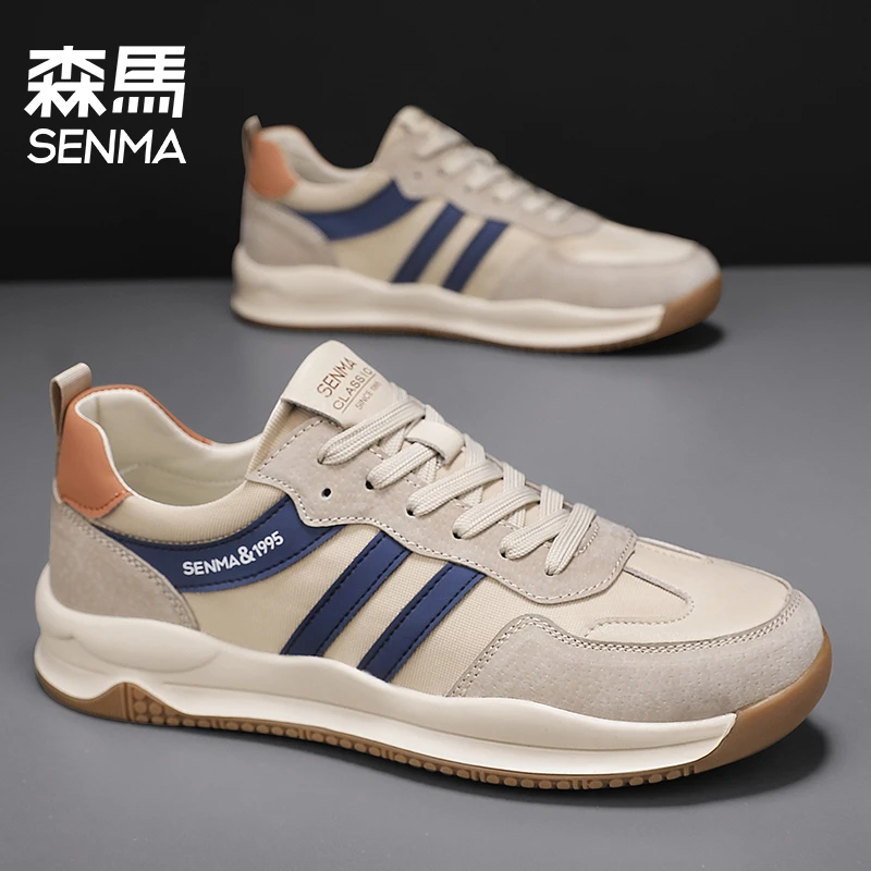 森马男鞋春季透气潮流运动板鞋时尚休闲百搭男士跑步低帮潮鞋薄款
