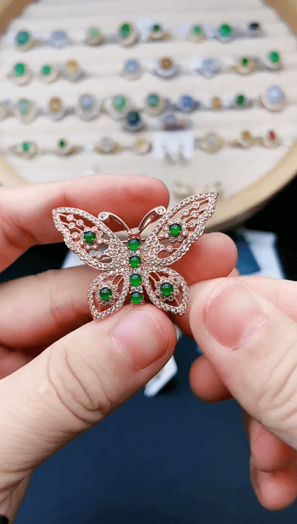 【闪购商品】翡翠颈饰银S925镶嵌1515151