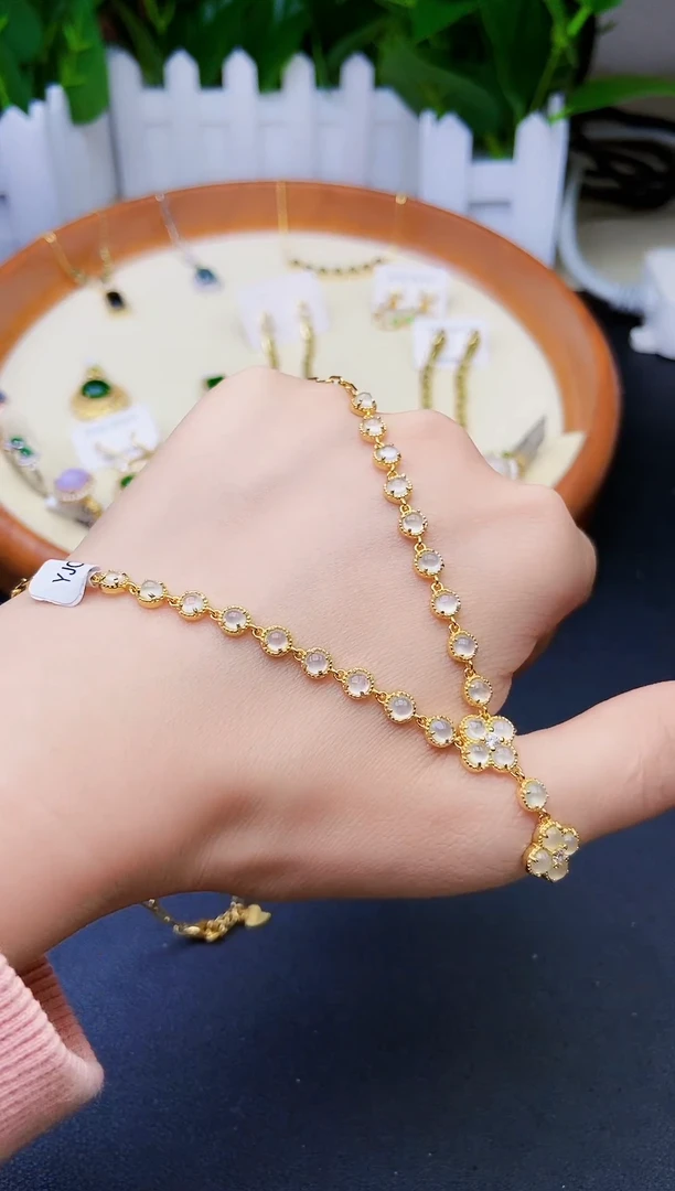 【闪购商品】翡翠颈饰银S925镶嵌1