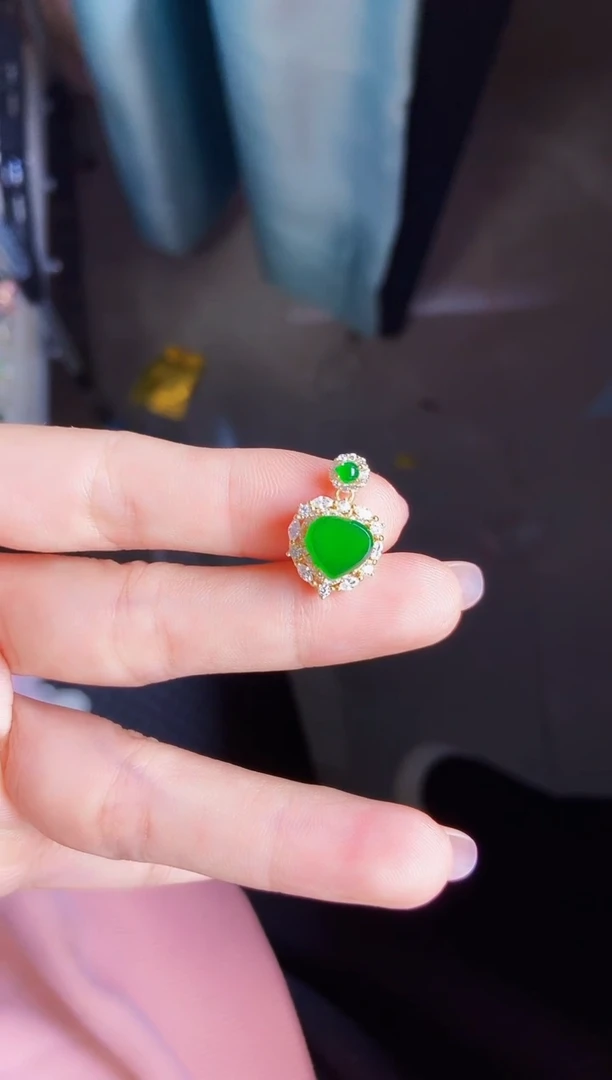 【闪购商品】翡翠颈饰银S925镶嵌1