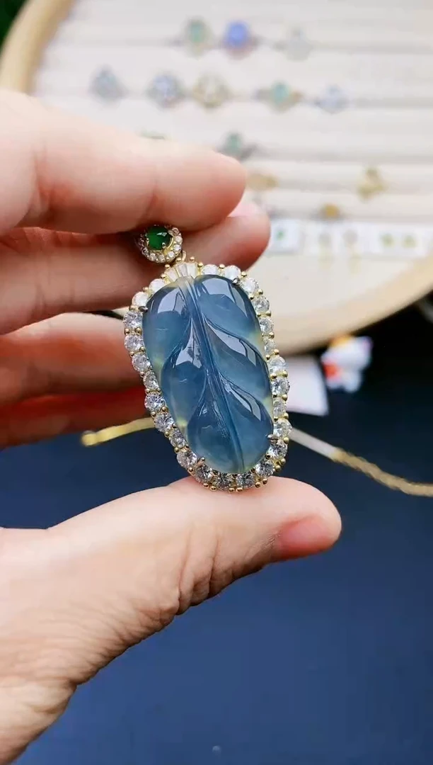 【闪购商品】翡翠颈饰银S925镶嵌111111111