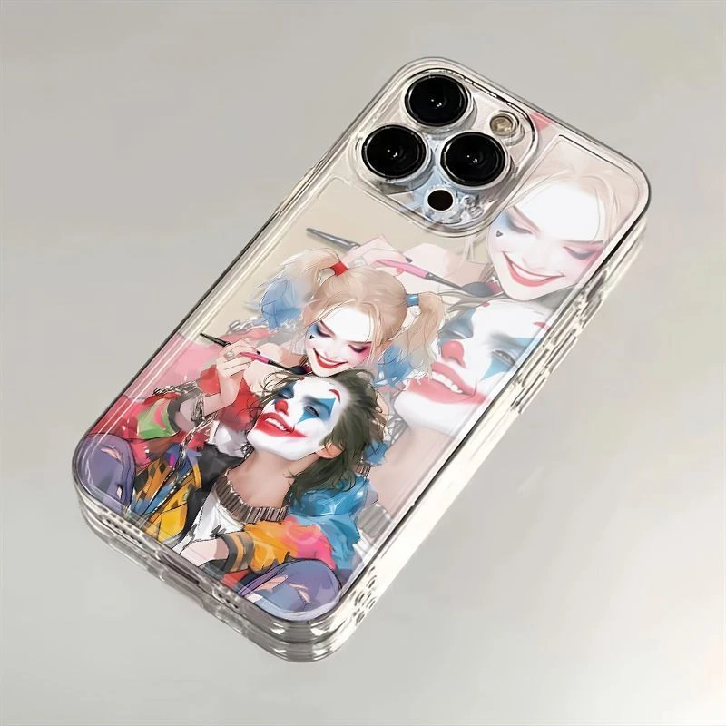 小丑苹果15透明手机壳华为荣耀创意小米红米硅胶全包OPPO软壳VIVO