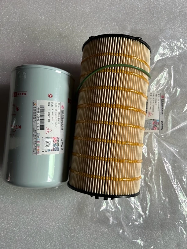 天龙KL机油滤芯天锦KR龙擎DDi发动机燃油滤清器柴滤油水零配件