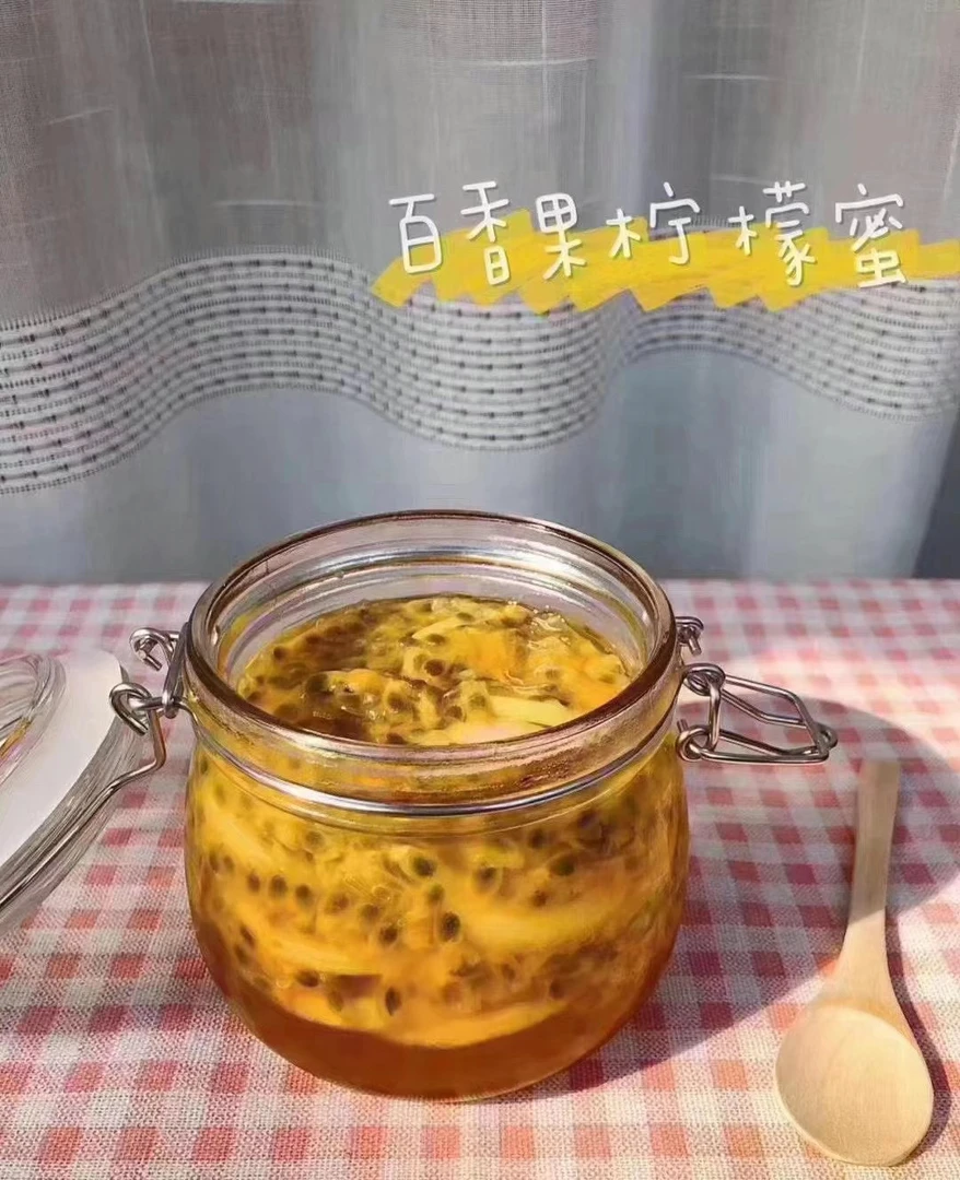 百香果柠檬蜜一罐