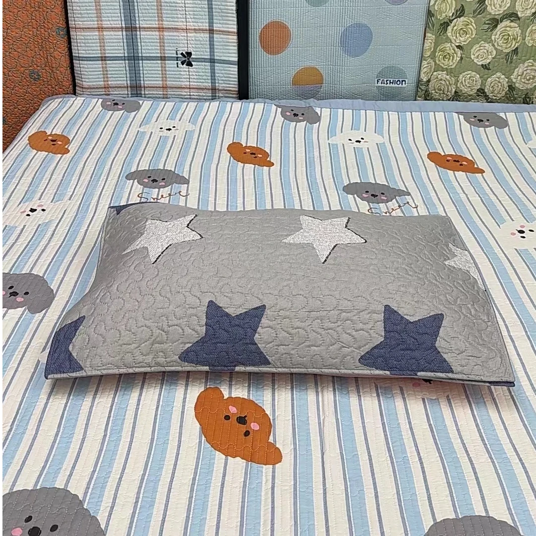 50*70 四季五角星枕套一对两套