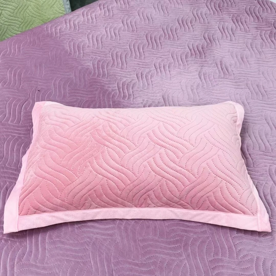 52*78 婴儿绒 枕套 一对