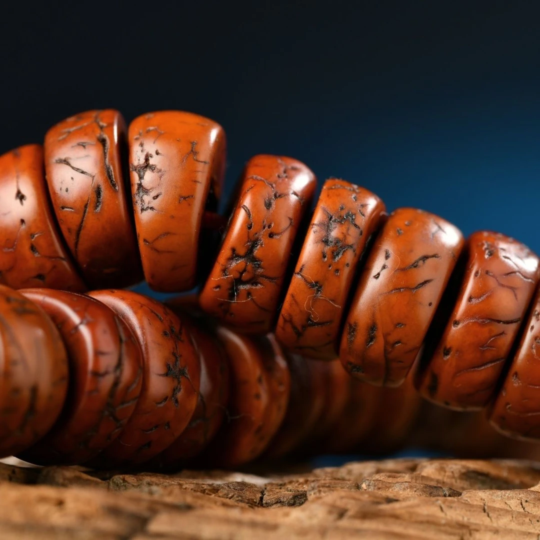 凤眼菩提藏传大精品108颗老凤眼菩提念珠颗颗精品凤眼菩提念珠