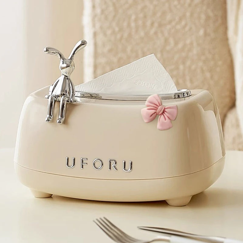 纸巾盒客厅高档轻奢弹簧抽纸盒家用创意餐桌餐巾纸盒子茶几收纳盒