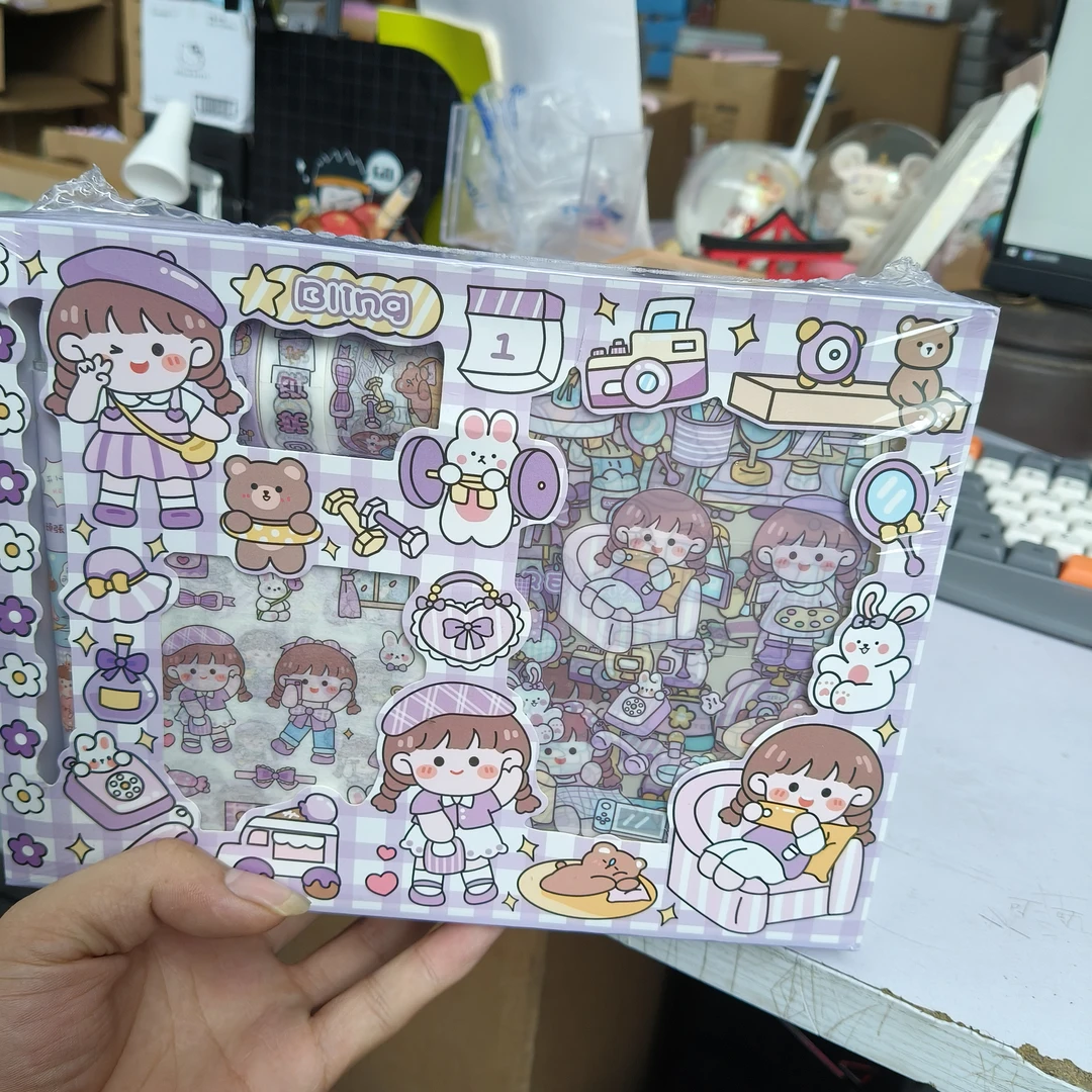 芝芝酱乐园5+12带刻刀手账礼盒