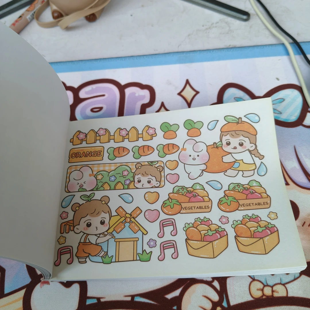 超萌栗子君50入贴纸本