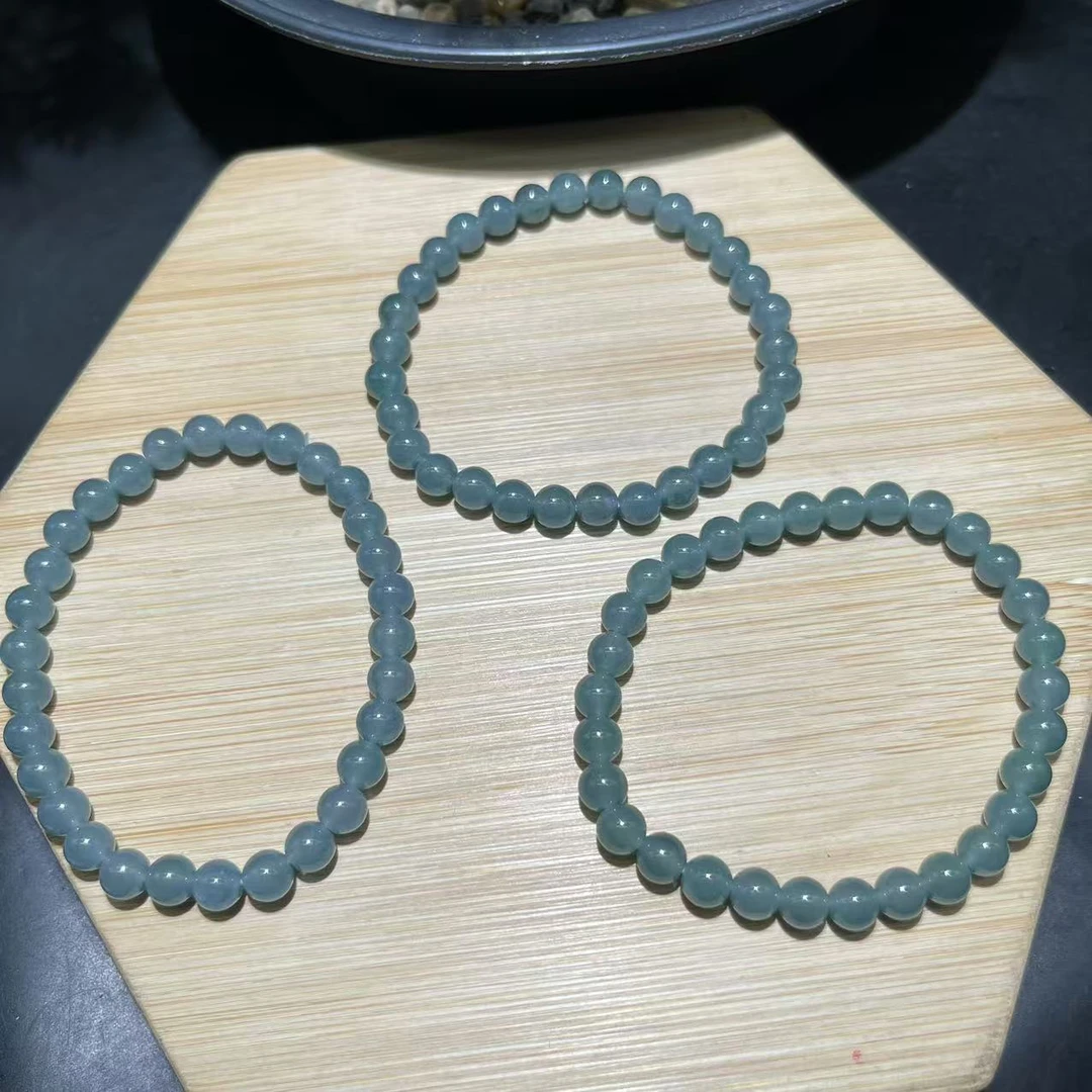 【玉经纶】-3340/Q33-天然A货翡翠手串-多样性发其一