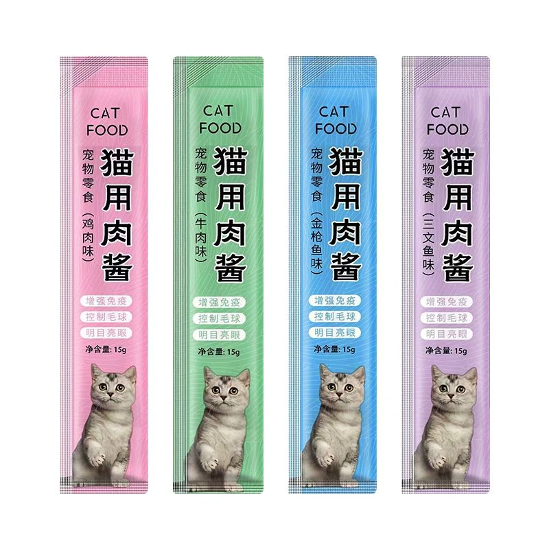 0胶0诱食剂0淀粉猫条20支