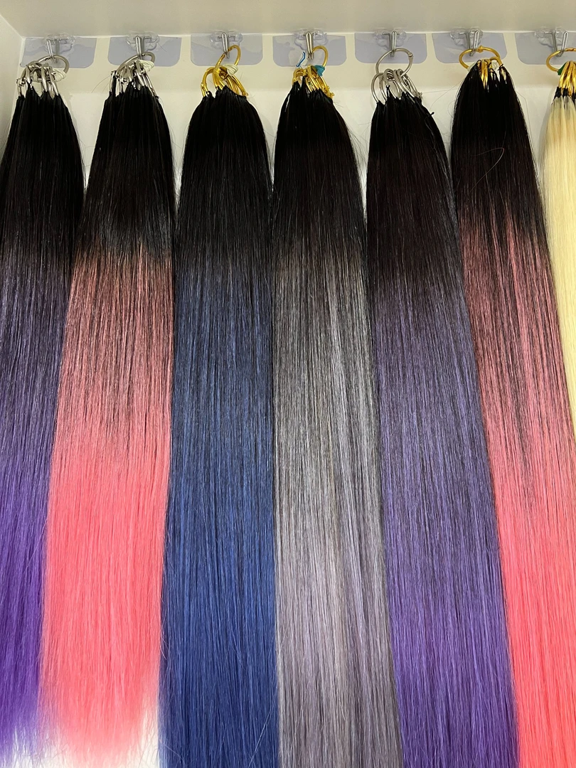 三代越南发巴黎画染羽毛接发