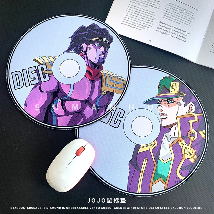漫萌铺JOJO的奇妙冒险周边吉良吉影鼠标垫承太郎CD徐伦杀手皇后