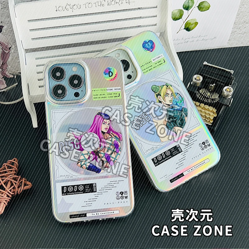 壳次元jojo的奇妙冒险石之海手机壳适用苹果16安娜苏徐伦iPhone15