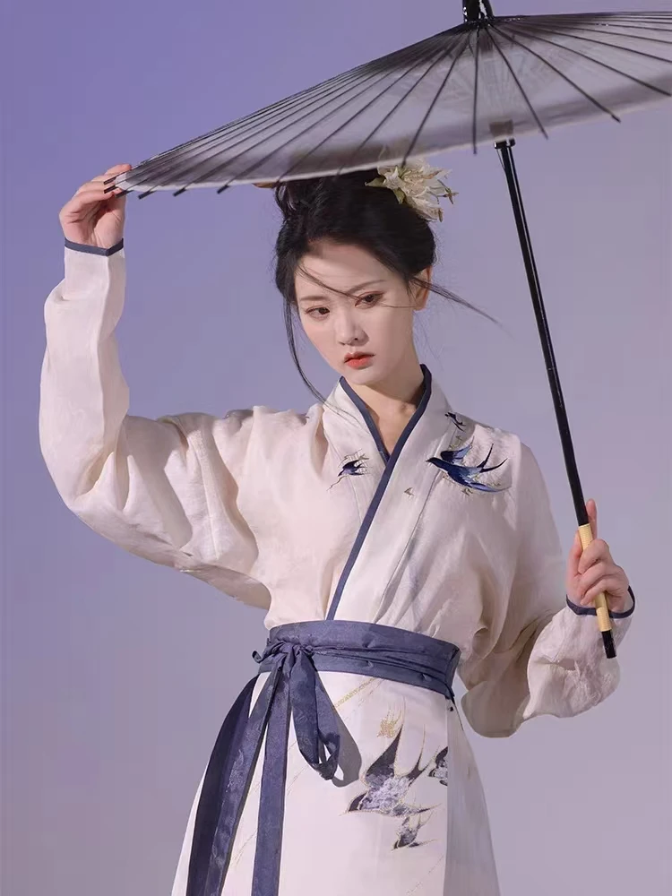 钟灵记：千山暮雪 燕子流云野火枯树元素 定制织金妆花 —空谷记